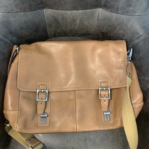 Coach Leather Satchel Briefcase